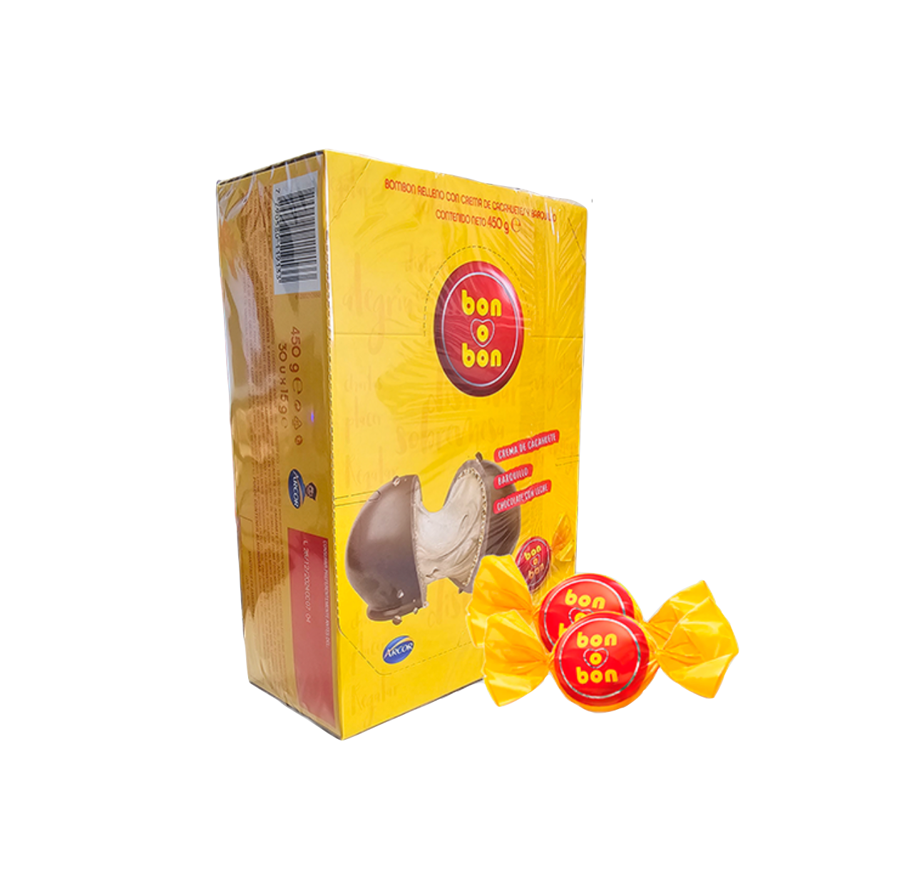 BON O BON ARCOR 30 UNI - 450 GR