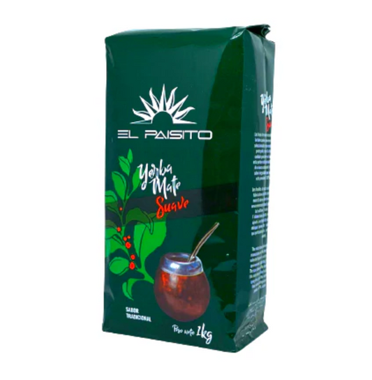 Yerba Mate - EL PAISITO Suave 1 Kg