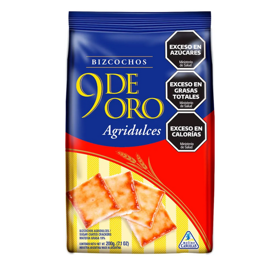 9 DE ORO CLASICO AGRIDULCES 200 Gr