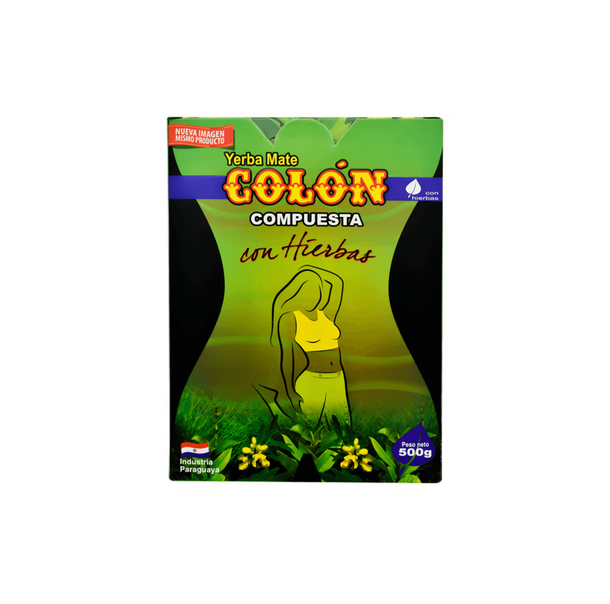 Yerba Mate - COLON Compuesta con Hierbas 500Gr