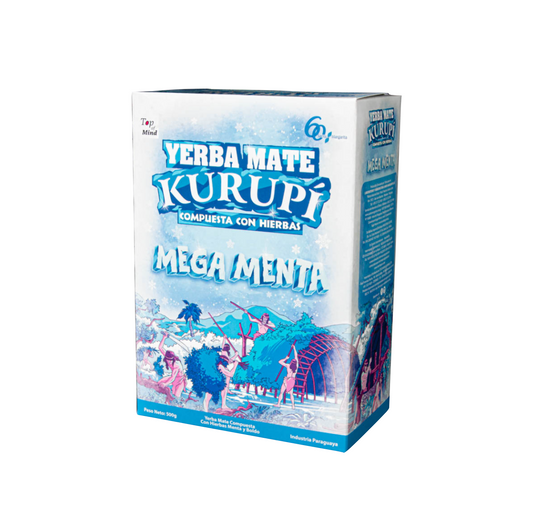 Yerba Mate - Kurupì Mega Menta 500Gr