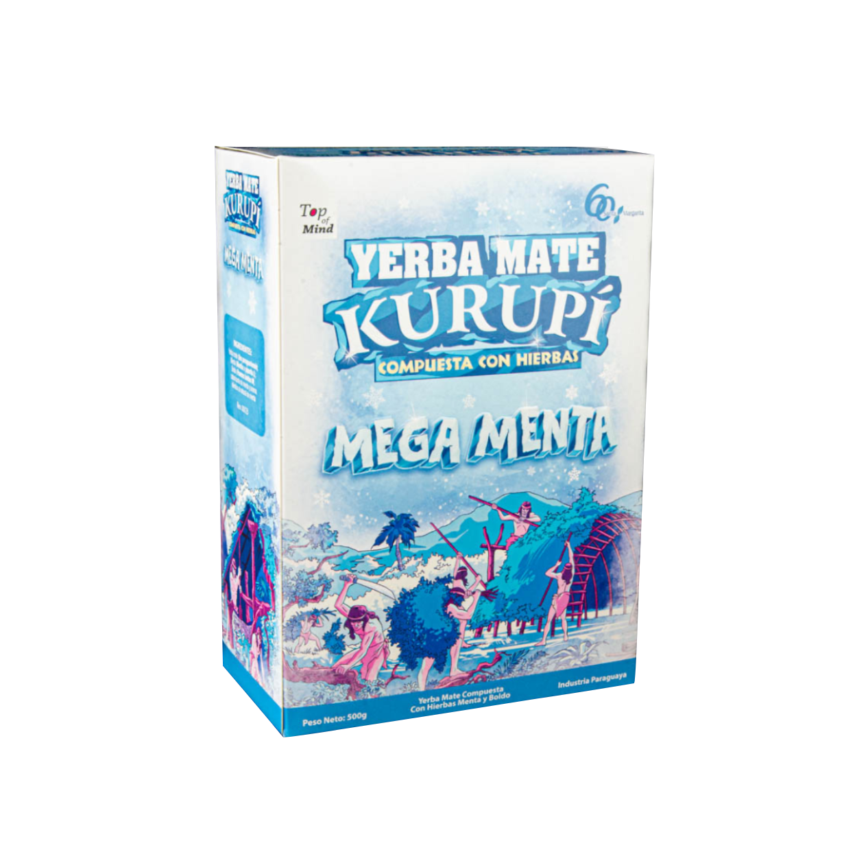 Yerba Mate - Kurupì Mega Menta 500Gr