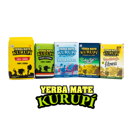 Yerba Mate - KURUPÌ Premium Kit 2.5 Kg