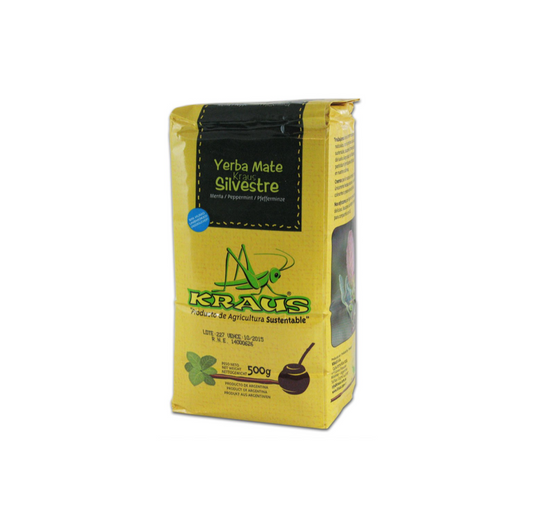 Yerba Mate - KRAUS MENTA SILVESTRE 500 Gr