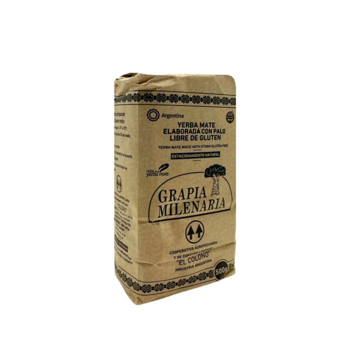 Yerba Mate - GRAPIA MILENARIA 500 Gr