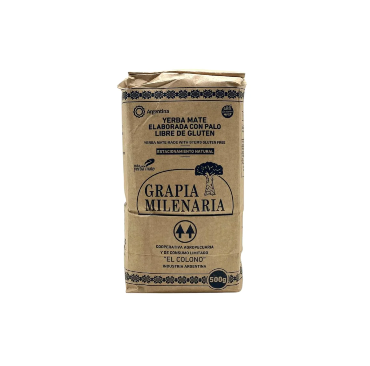 Yerba Mate - GRAPIA MILENARIA 500 Gr