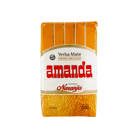 Yerba Mate - AMANDA ARANCIA 500 Gr