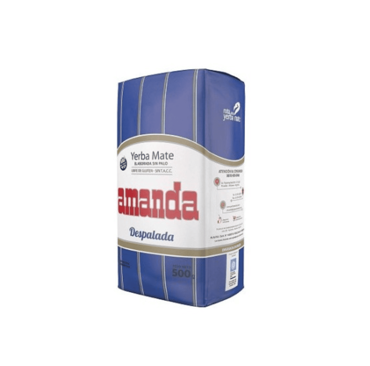 Yerba Mate - AMANDA DESPALADA 500 Gr