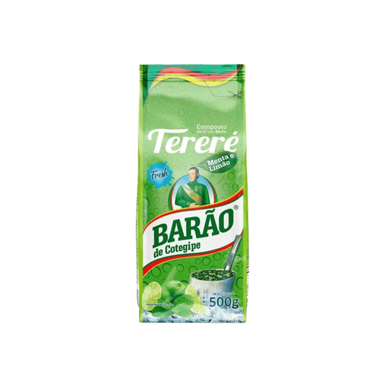 Yerba Mate - BARÃO TERERÉ LIMA Y MENTA 500 Gr