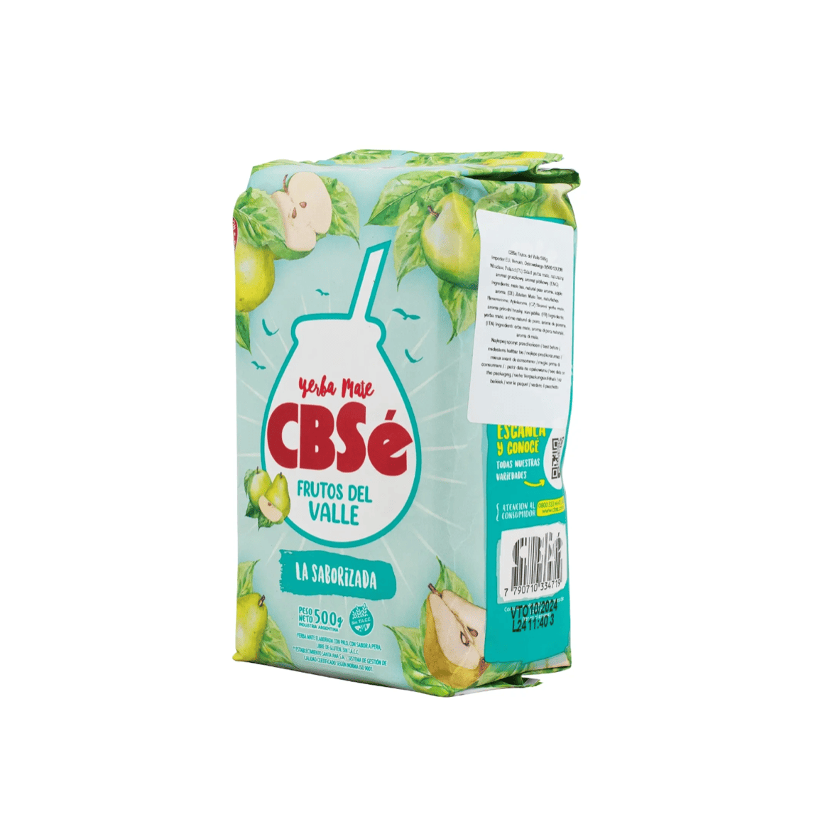 Yerba Mate - CBSè FRUTOS DEL VALLE 500 Gr
