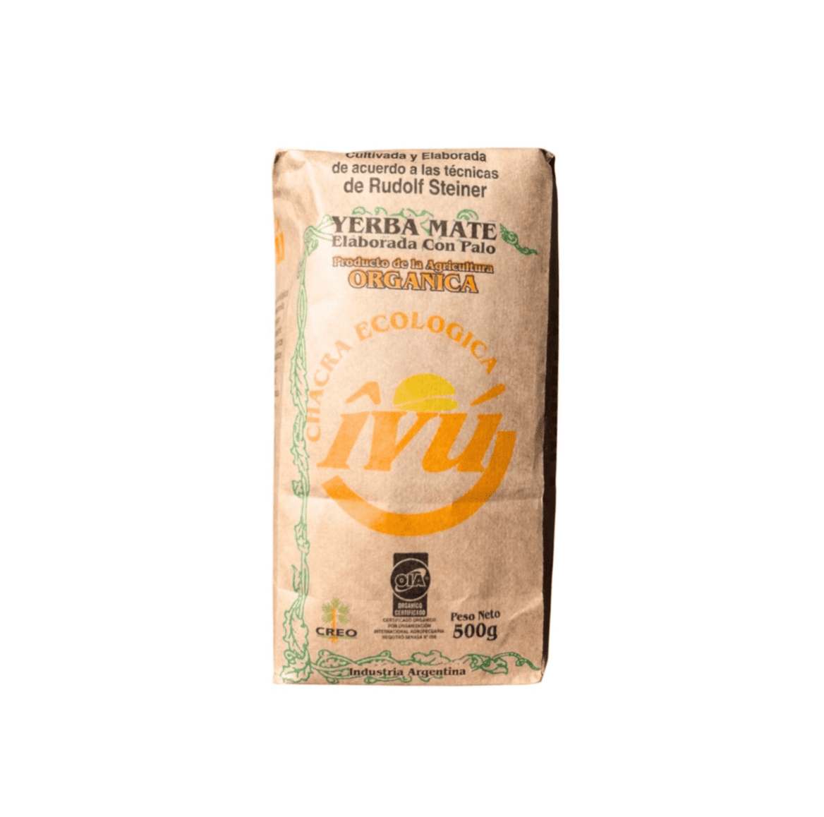 Yerba Mate - IVÚ ORGANICA 500 Gr