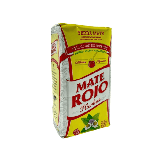 Yerba Mate - MATE ROJO COMPUESTA HIERBAS 500 Gr