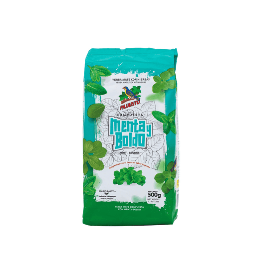 Yerba Mate - PAJARITO MENTA y BOLDO 500 Gr