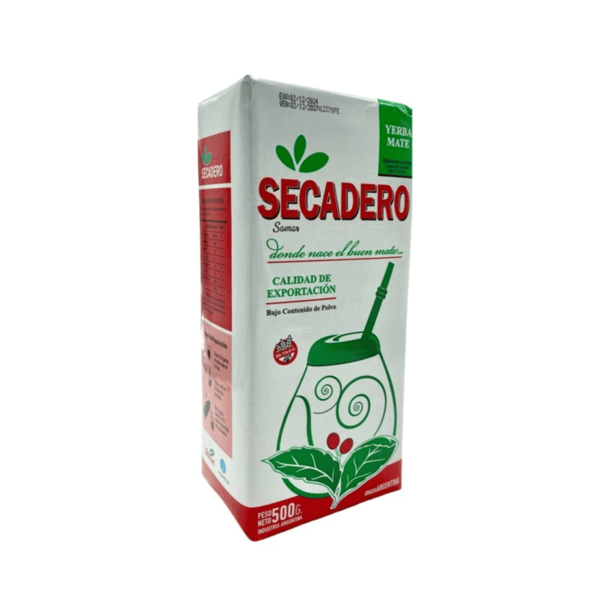Yerba Mate - Secadero Tradicional 500 Gr