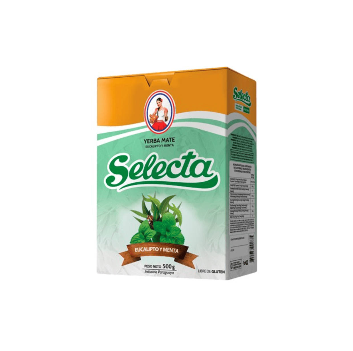 Yerba Mate - SELECTA EUCALIPTUS Y MENTA 500 GR – imperodelmate.com