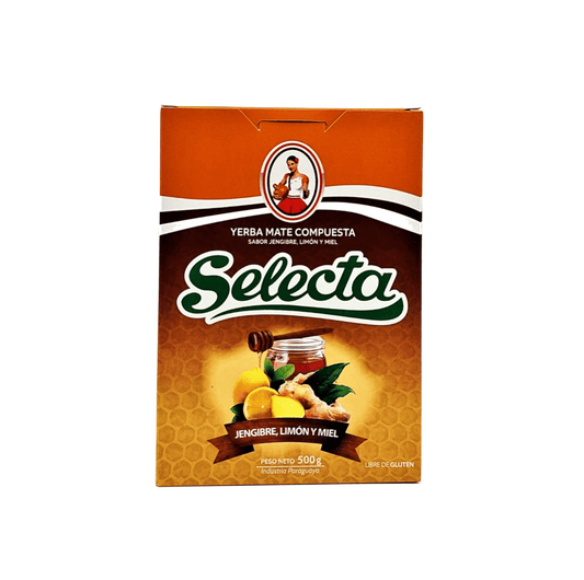 Yerba Mate - SELECTA ZENZERO, MIEL Y LIMON 500 Gr