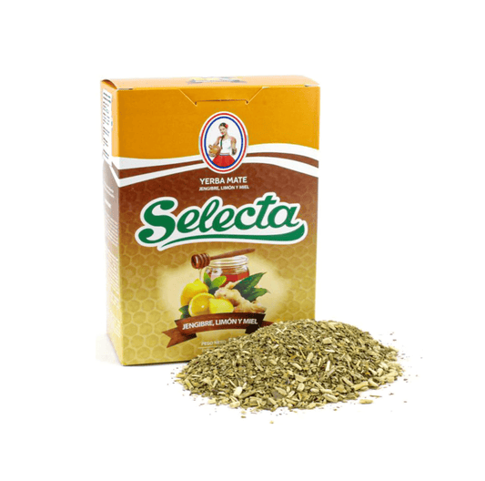 Yerba Mate - SELECTA ZENZERO, MIEL Y LIMON 500 Gr
