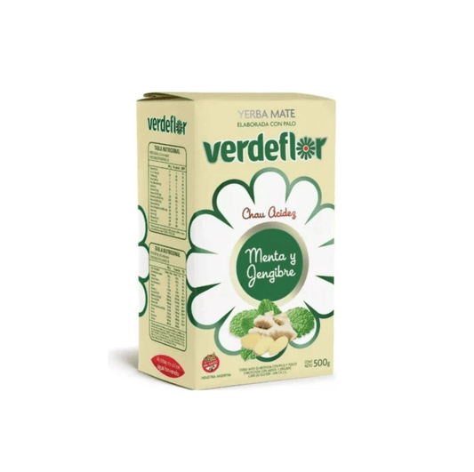 Yerba Mate - Verdeflor Menta Jengibre 500 Gr