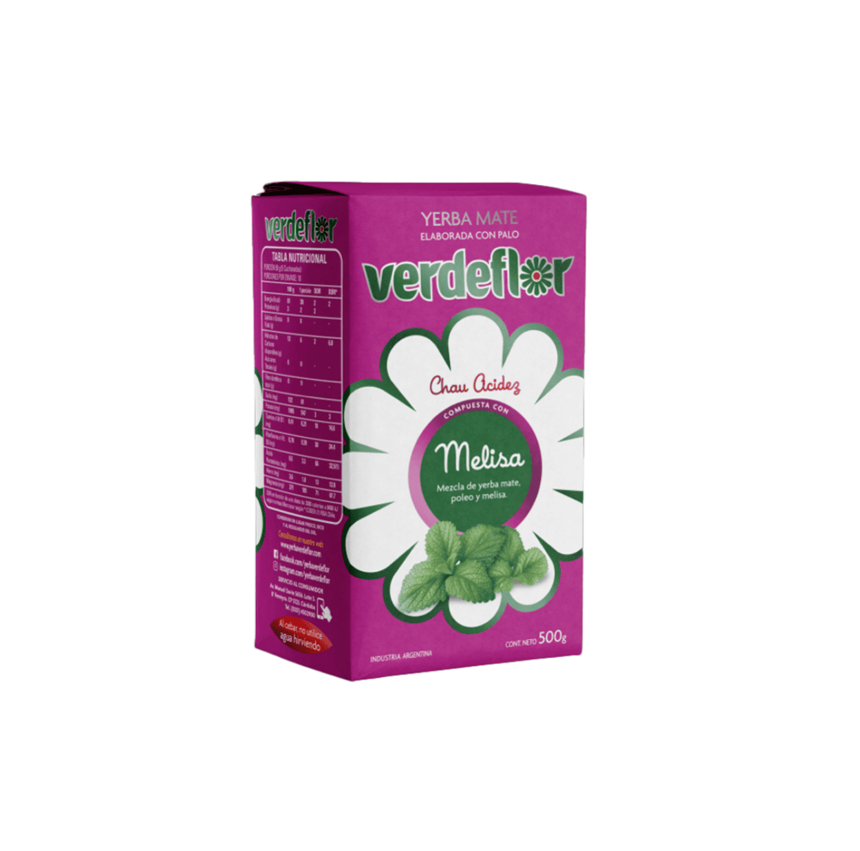 Yerba Mate - Verdeflor Melissa 500 Gr