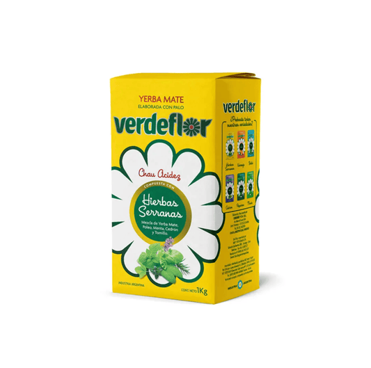 Yerba Mate - Verdeflor Hierbas Serranas 1 Kg