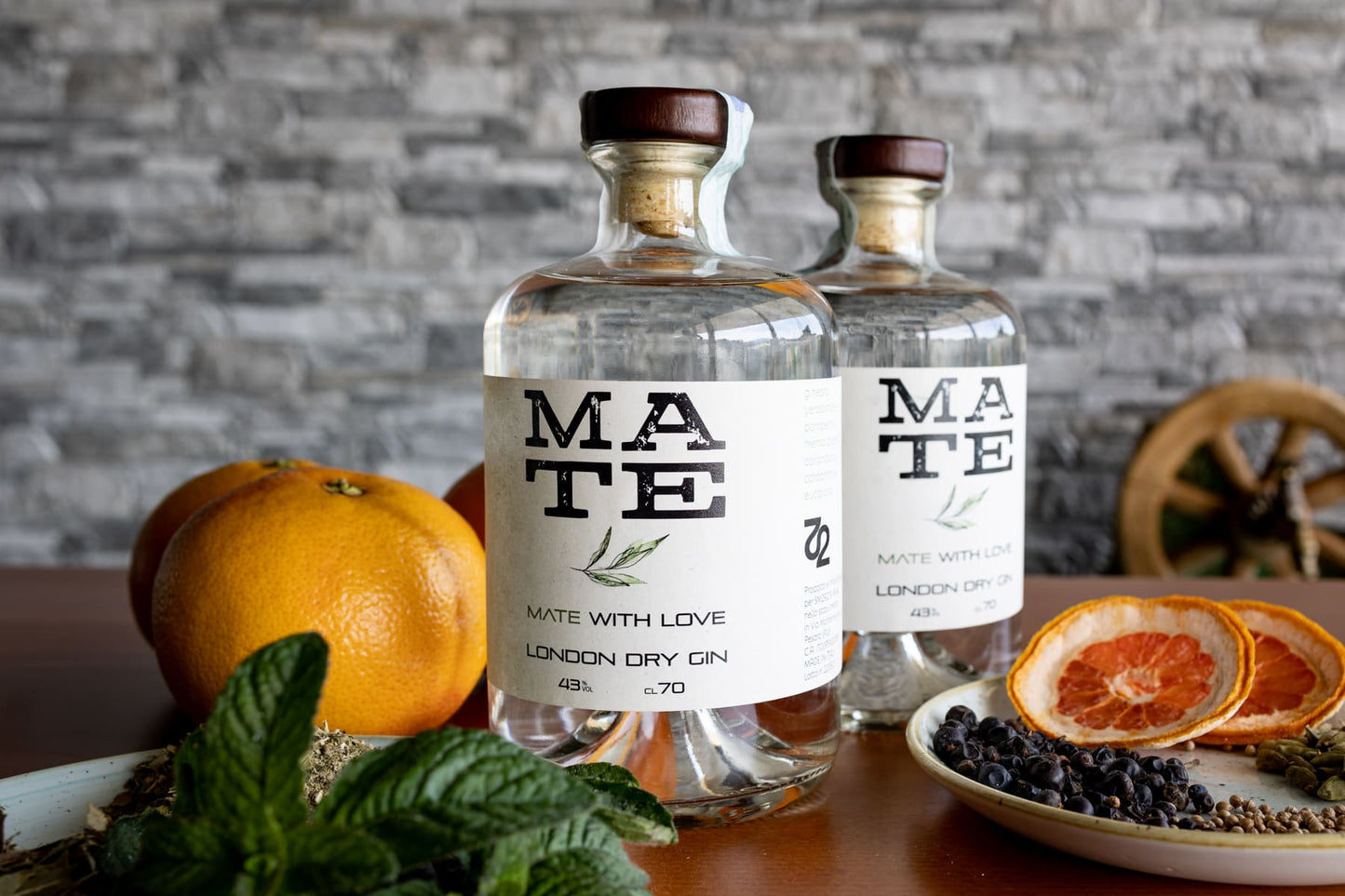 MATE LONDON DRY GIN - MATE WITH LOVE