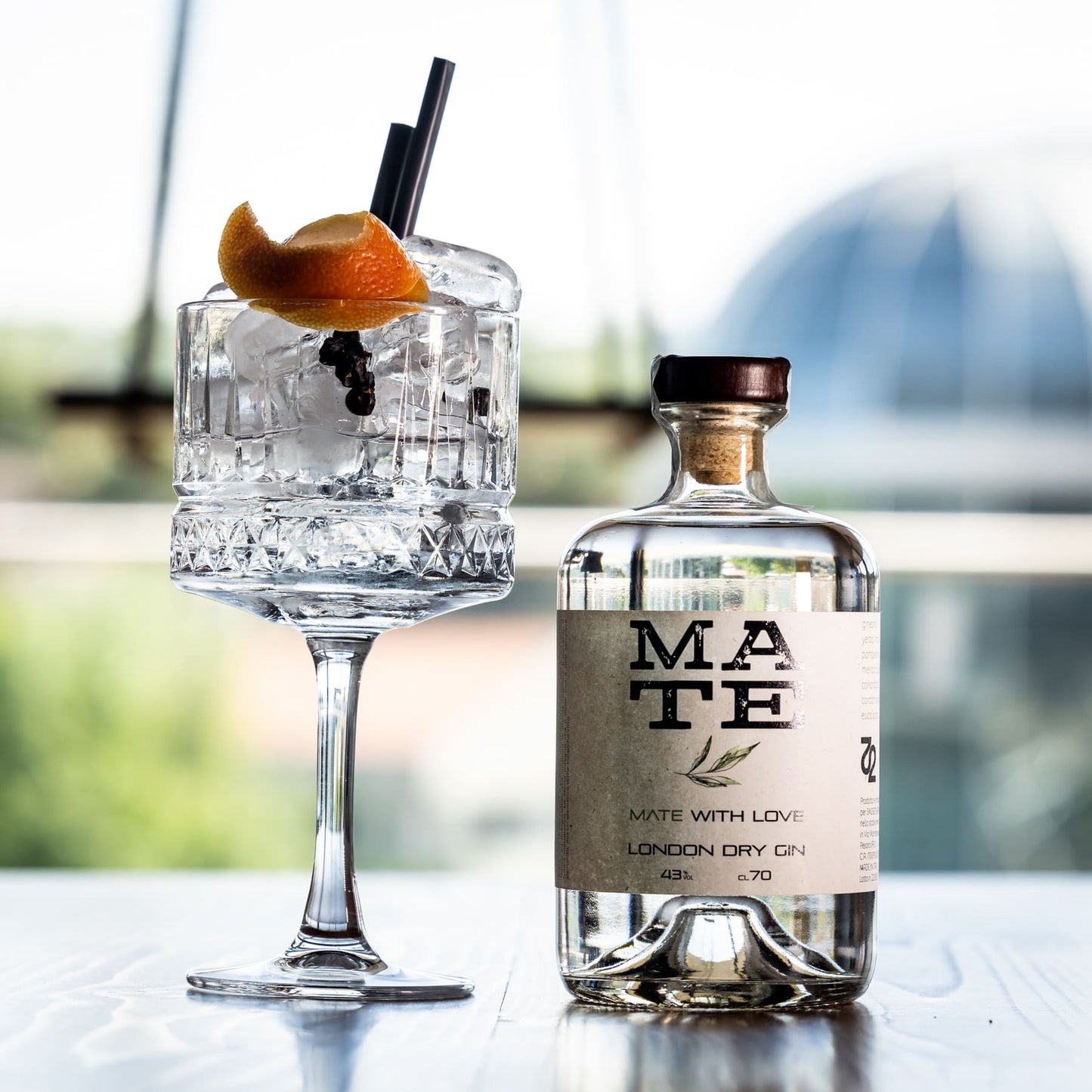 MATE LONDON DRY GIN - MATE WITH LOVE