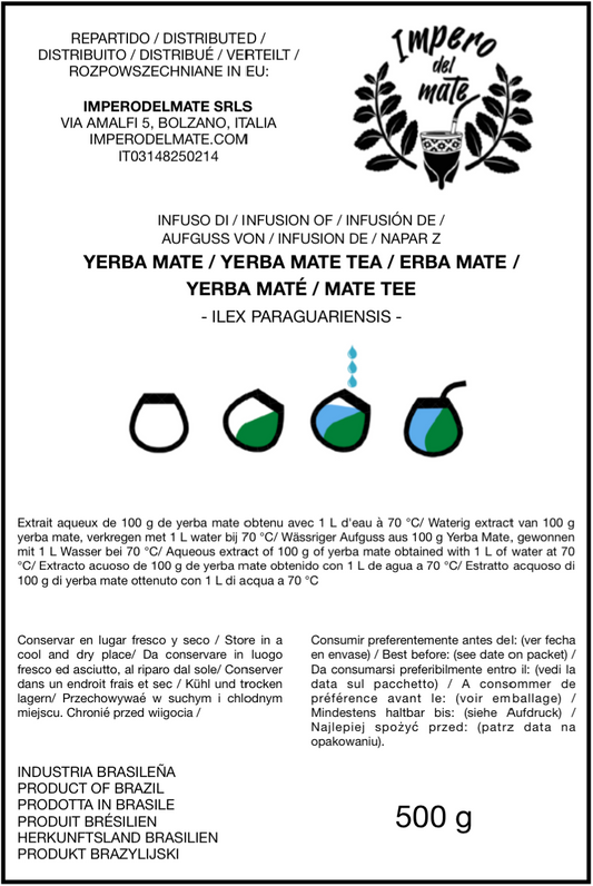 Yerba Mate - Baldo 500Gr - imperodelmate.com